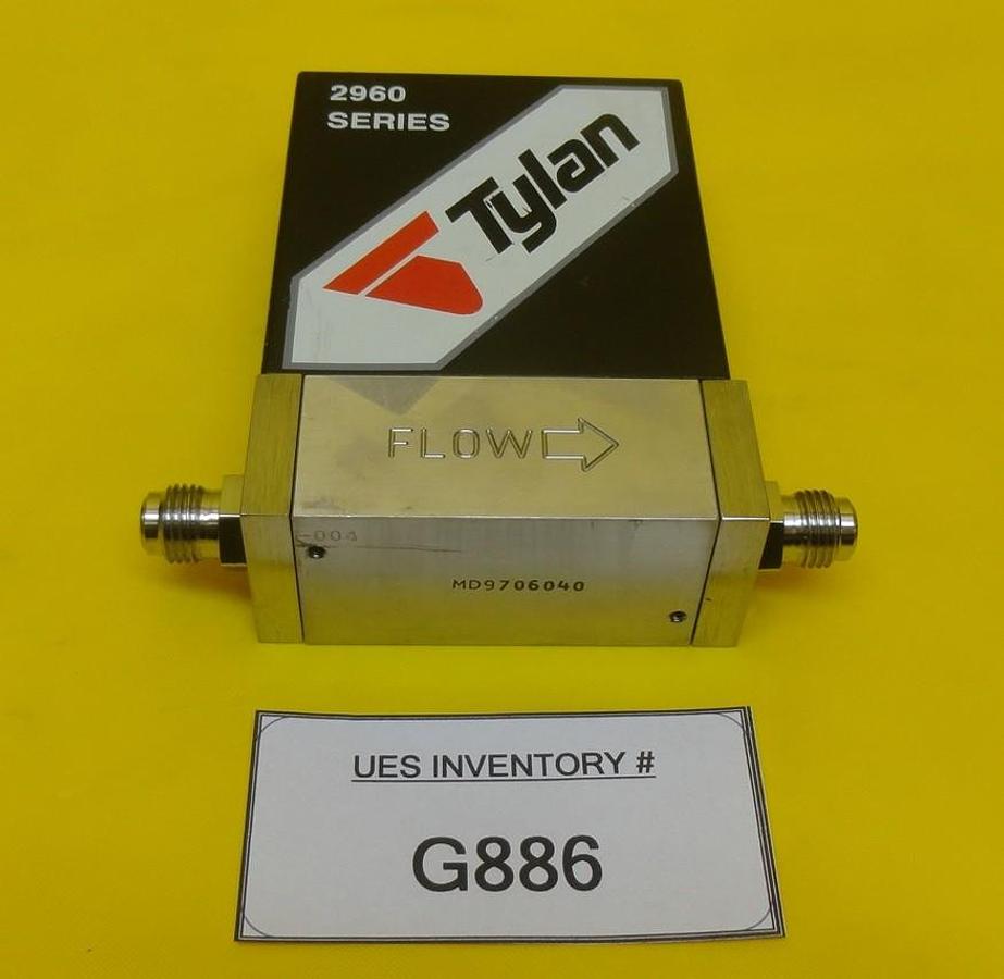 Used Tylan FC-2960MEP5 Mass Flow Controller MFC 2960 Series 200 SCCM N2 Used Working