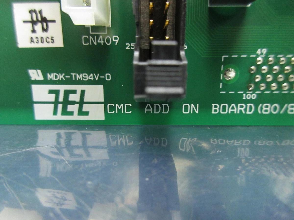 Used TEL Tokyo Electron 1B80-002393-12 CMC Add On Board (80/80) PCB Used Working