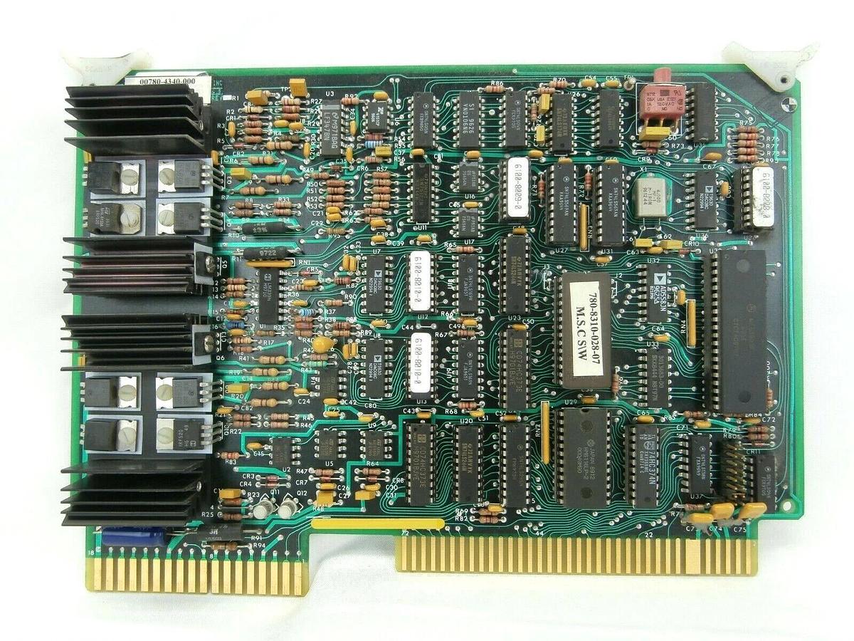 Used Kulicke & Soffa 00780-4340-000 Z MSC S/W PCB Card 06100-4311-001-01 Working