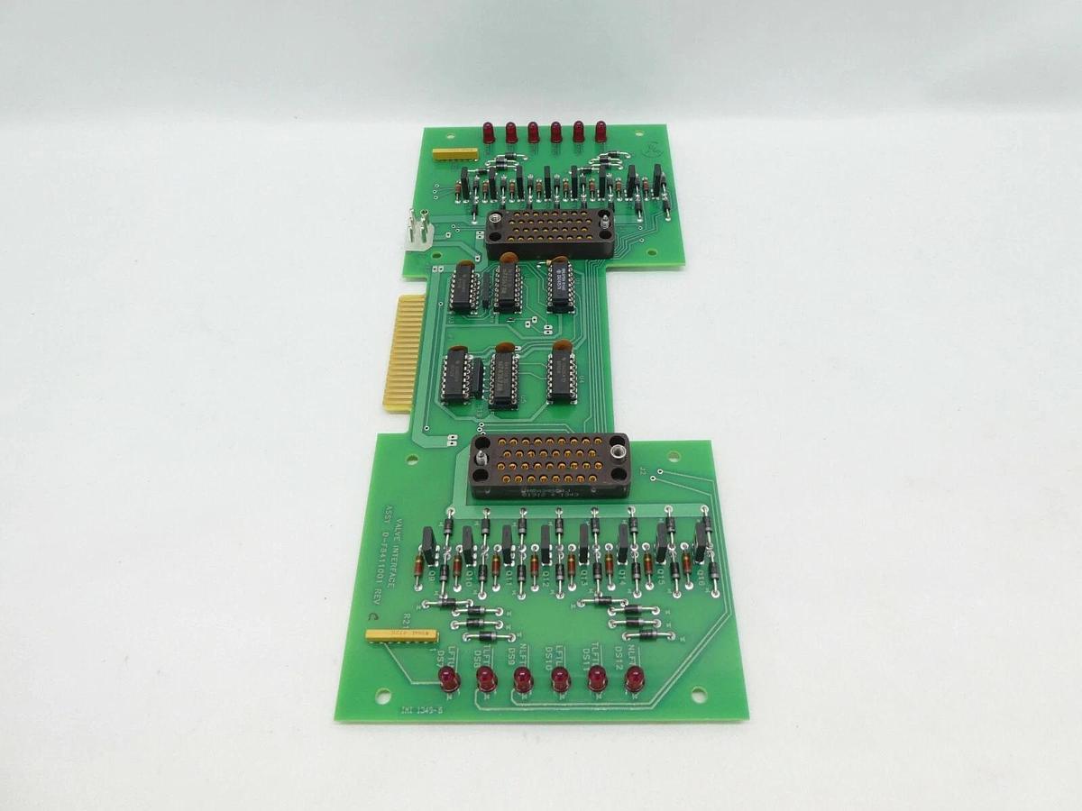 Used Varian Semiconductor VSEA D-F8411001 Valve Interface PCB Rev. C Working Surplus
