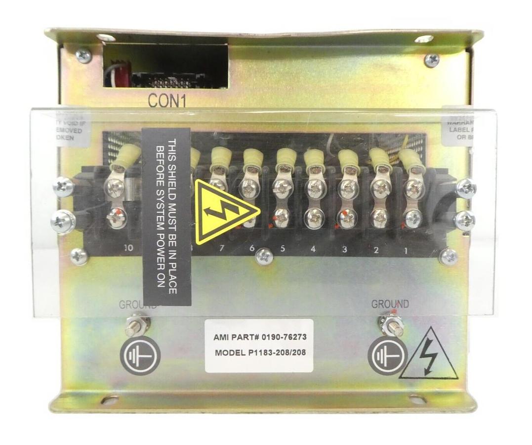 Used Phasetronics P1183-2/2 PVD Chamber Lamp Heater Driver AMAT 0190-76273 Working