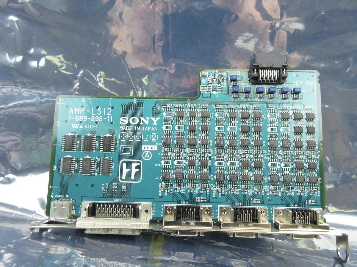 Used Sony 1-689-898-11 Laserscale AMP Detector Card AMP-LS12 Nikon NSR Series Working