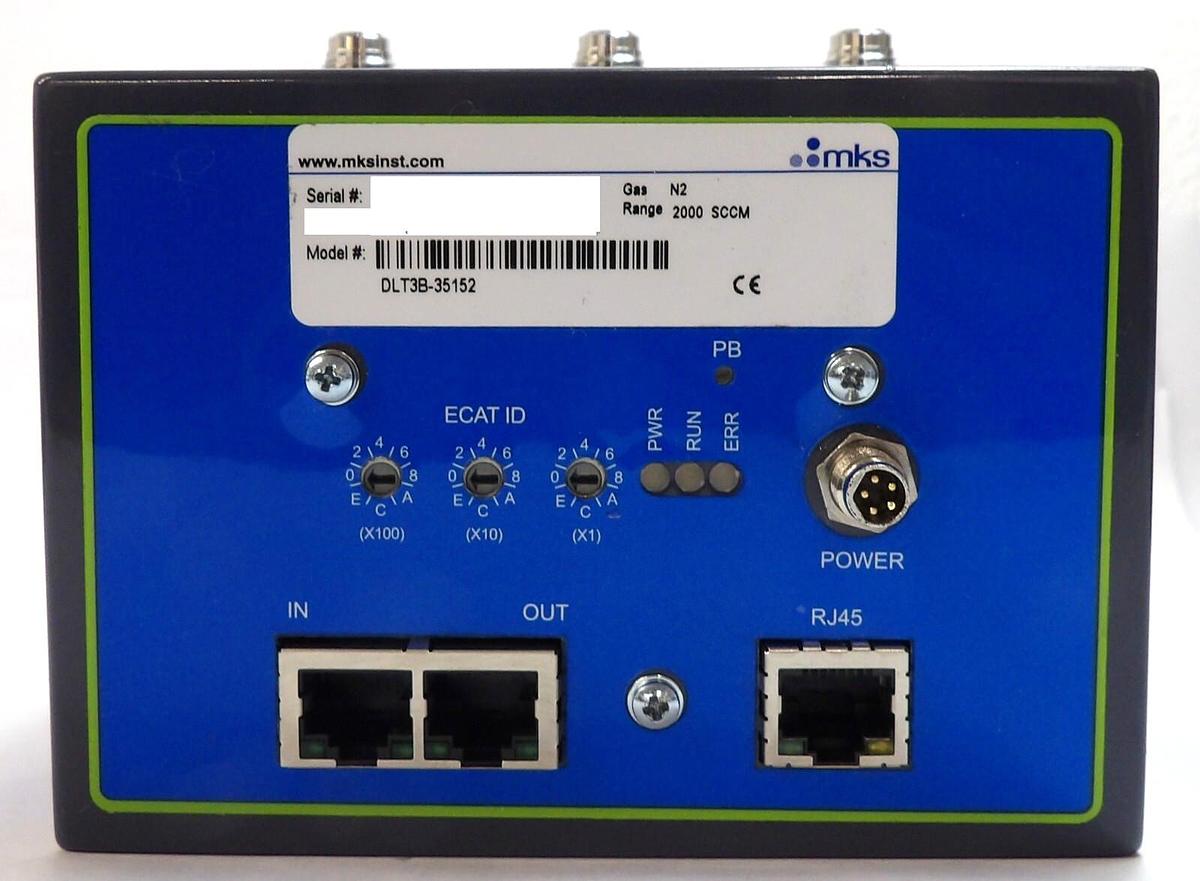 Used MKS Instruments DLT3B-35152 Flow Ratio Controller Delta III Working Surplus