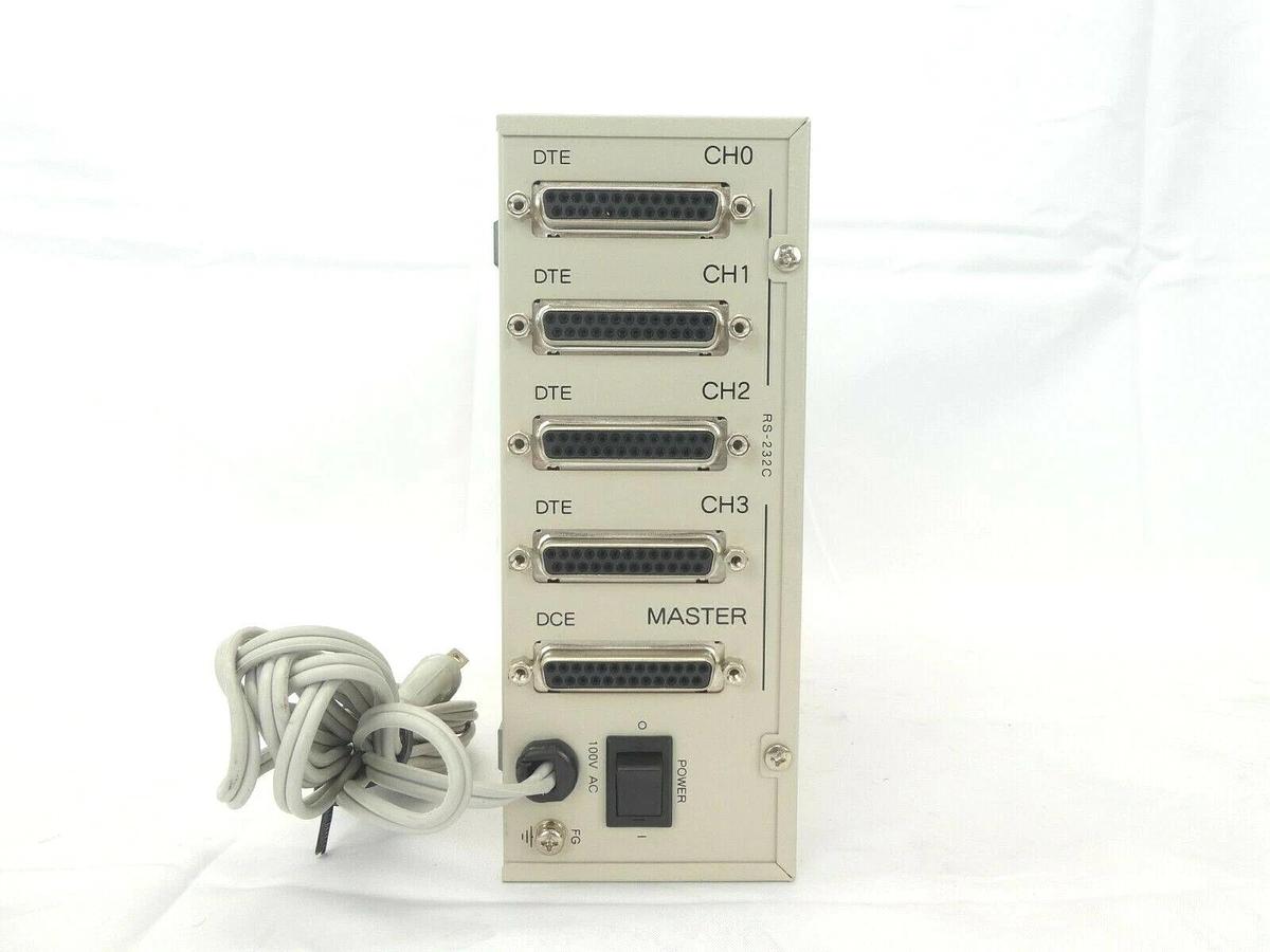 Used Technopark Mine M-200 5-Channel RS-232C Multiplexer Working Surplus