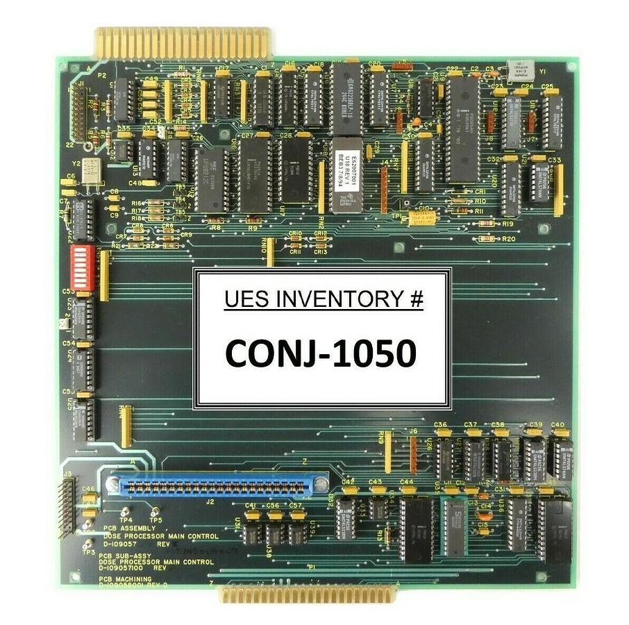 Used Varian D-109057001 Dose Processor Display/Control PCB Card E62007001 Working