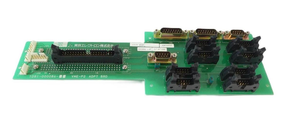 Used TEL Tokyo Electron 1D81-000086-16 Interface PCB VME-P2 ADPT BD Working Surplus