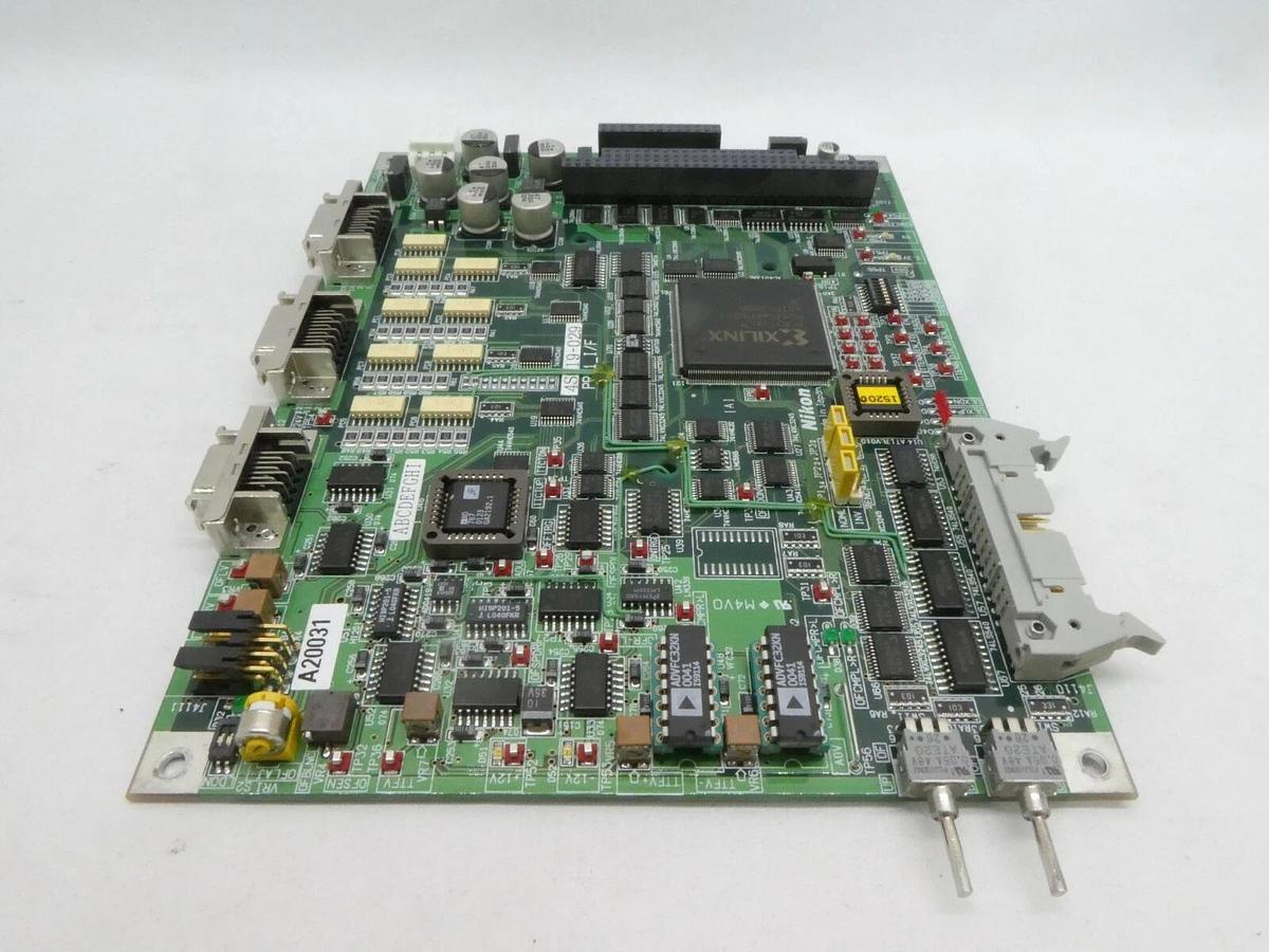 Used Nikon 4S019-029 Prealigner 1 Interface Board PCB PRE1_I/F NSR-S205C Working