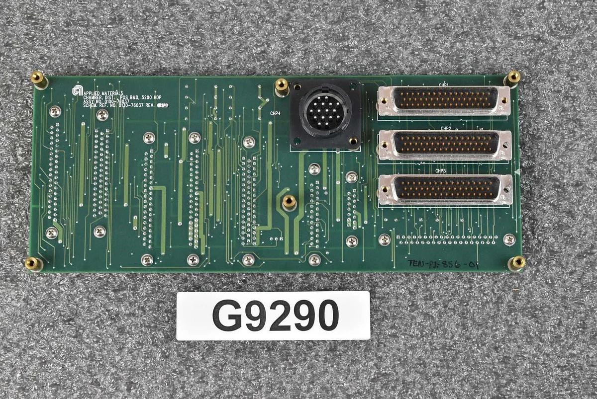 Used Applied Materials 0100-76037 PCB Chamber DIST POS B&D 5200 HDP