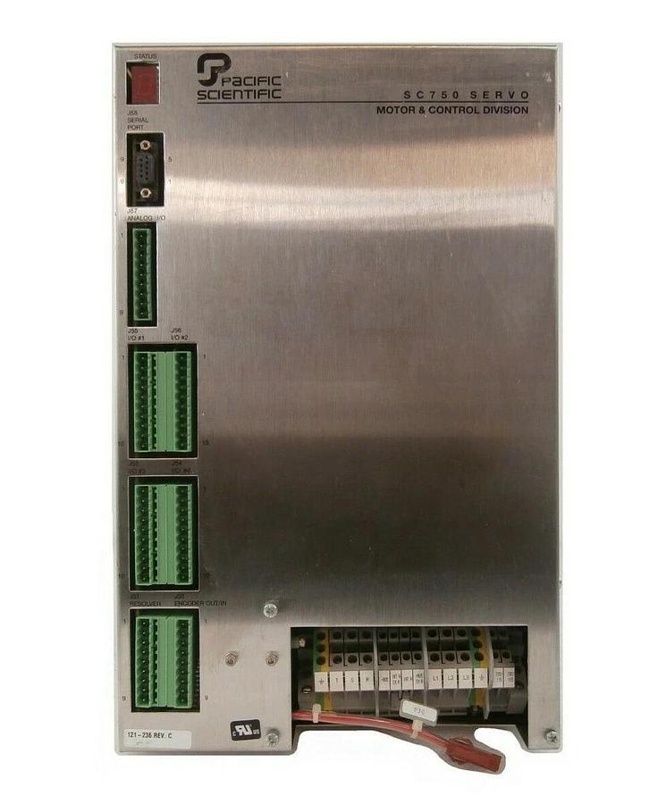 Used Pacific Scientific 121-236 Servo Controller SC755A040-08 SC750 Working Surplus