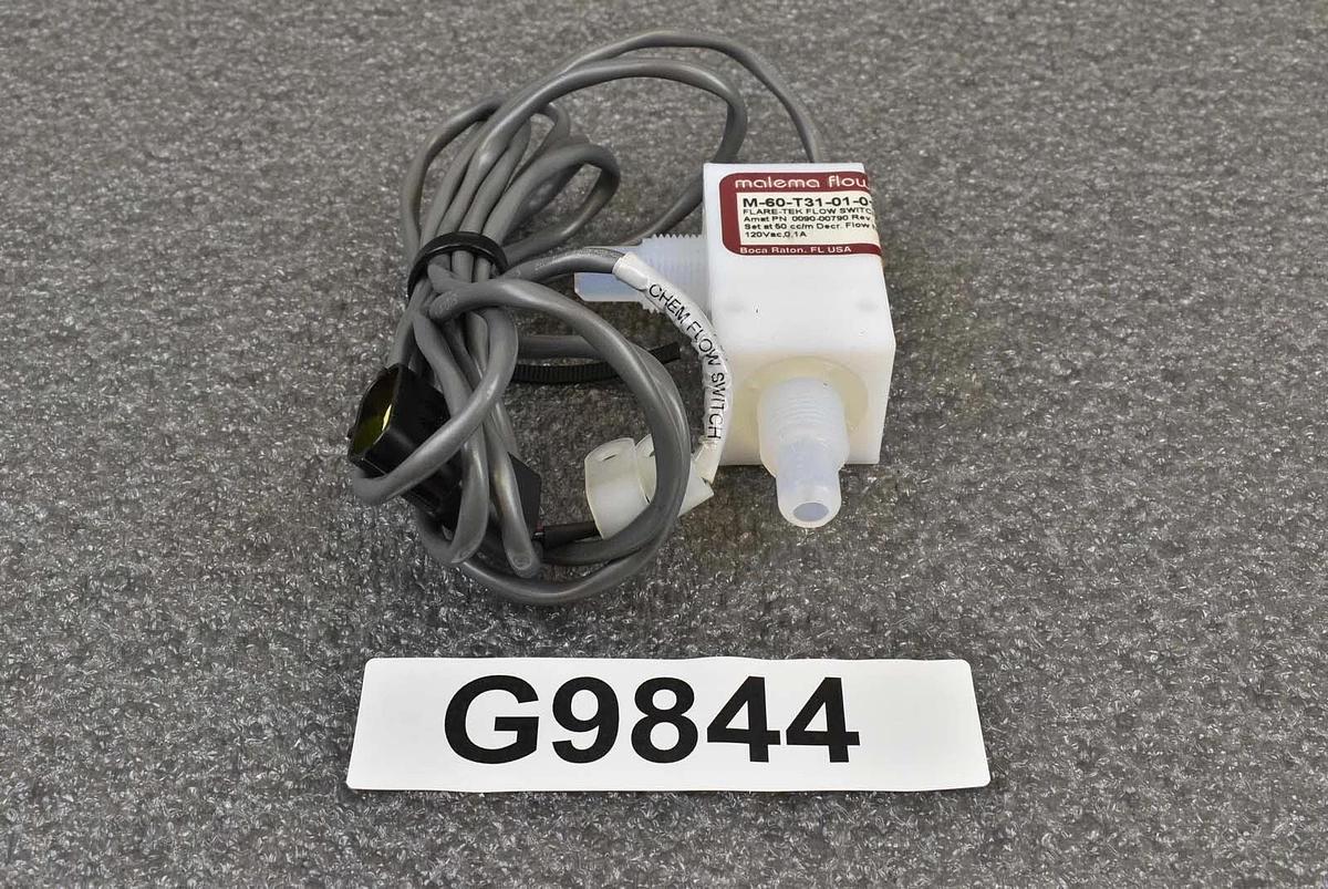 Used Applied Materials 0090-00790 Flare-Tek Flow Switch