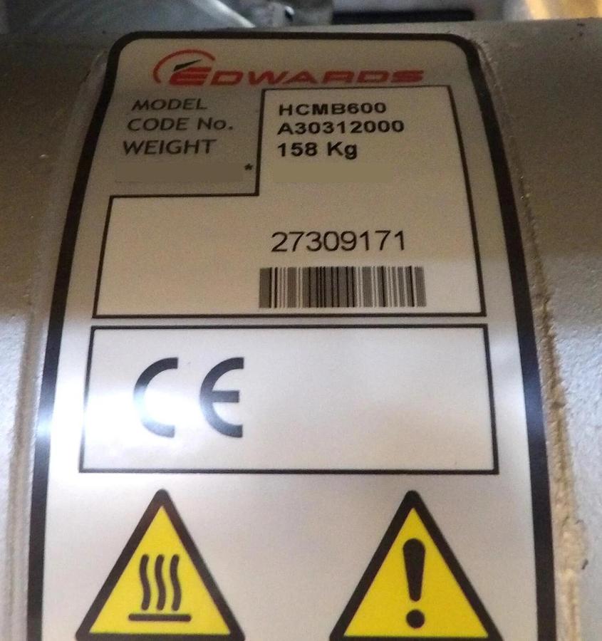 Refurbished iH 600 SC Edwards NRY2E3000 Vacuum Dry Pump Super Cooled IH600SC OEM Refurbished