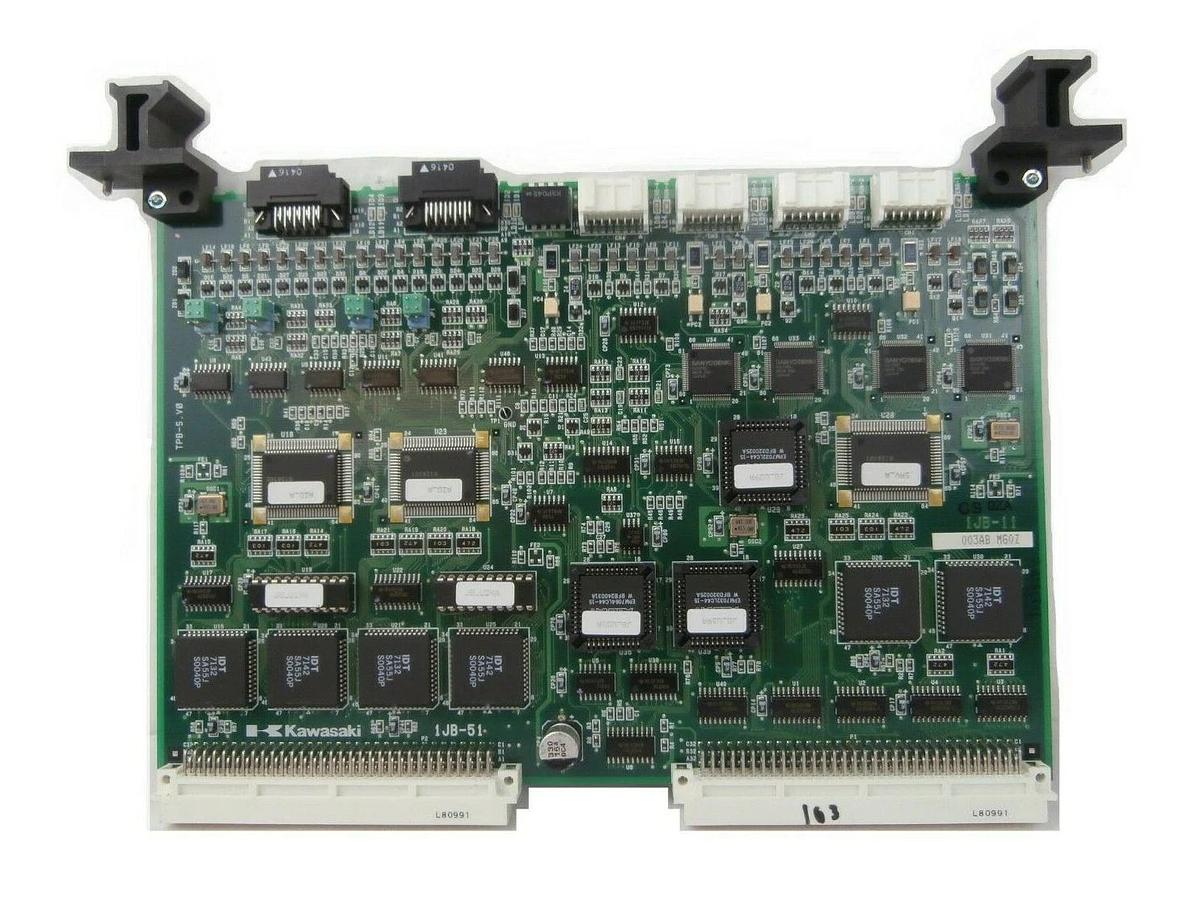 Used Kawasaki 50999-2009R00 Robot Controller PCB Card 1JB-51 TEL Telius Working Spare