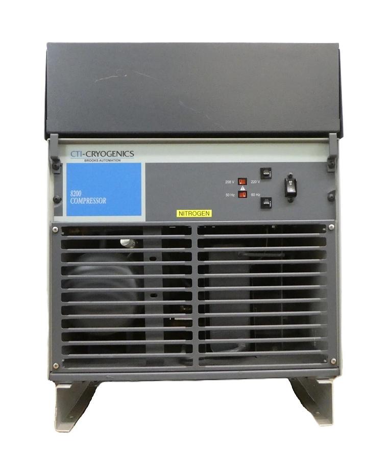 Used CTI-Cryogenics 8032664G001 Wafer Cooling Nitrogen Compressor 8200 Tested Working