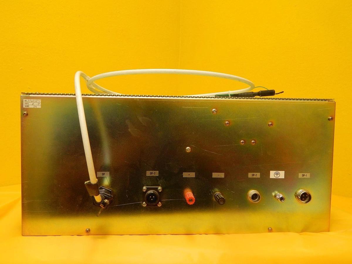 Used JEOL GUN-60L Pump SIP Power Supply JEM-2010F TEM Electron Microscopy Working