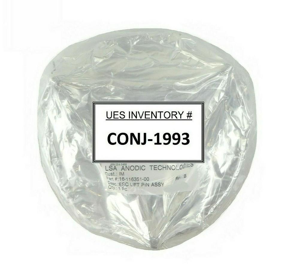 Refurbished Novellus 16-116351-00 Electrostatic Chuck ESC Lift Pin Assembly OEM Refurbished