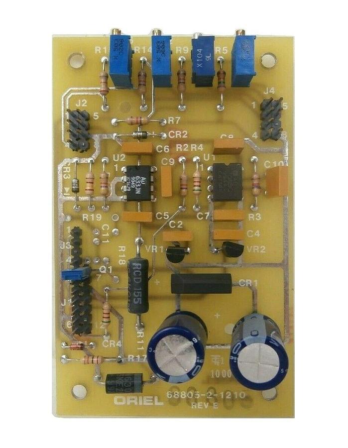 Used Oriel 68805-2-1210 Power Supply Potentiometer Board PCB Working Surplus