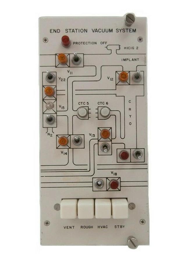 Used Varian Ion Implant Systems H0399-1 End Station Vacuum System H0399001 Working