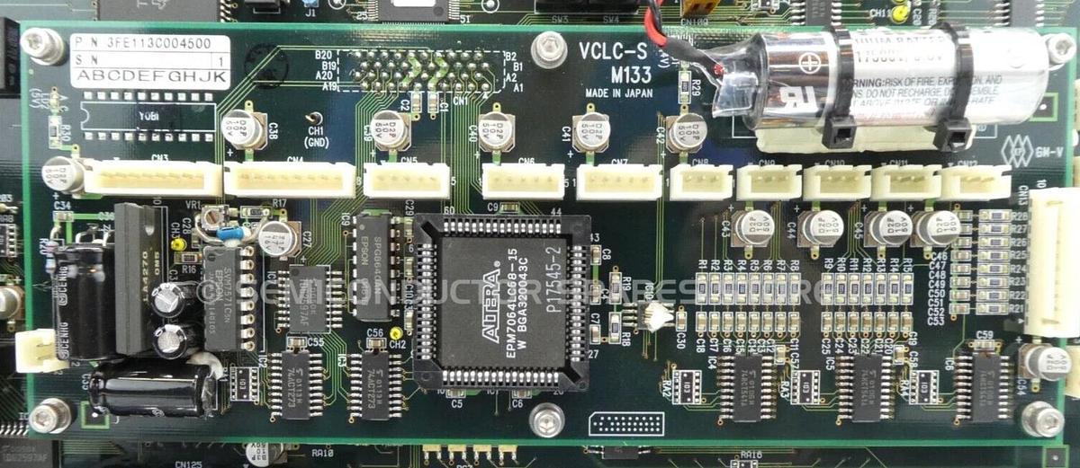 Used Shinko Electric 3ASSYC804900 PCB VCLC M132A 3FE113C004500 Working Surplus