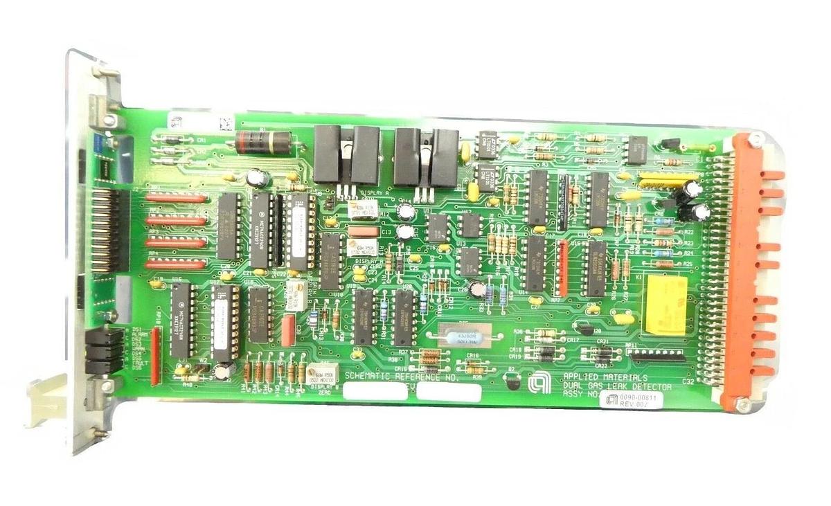 Used AMAT Applied Materials 0090-00811 Dual Gas Leak Detector PCB Card Working Spare