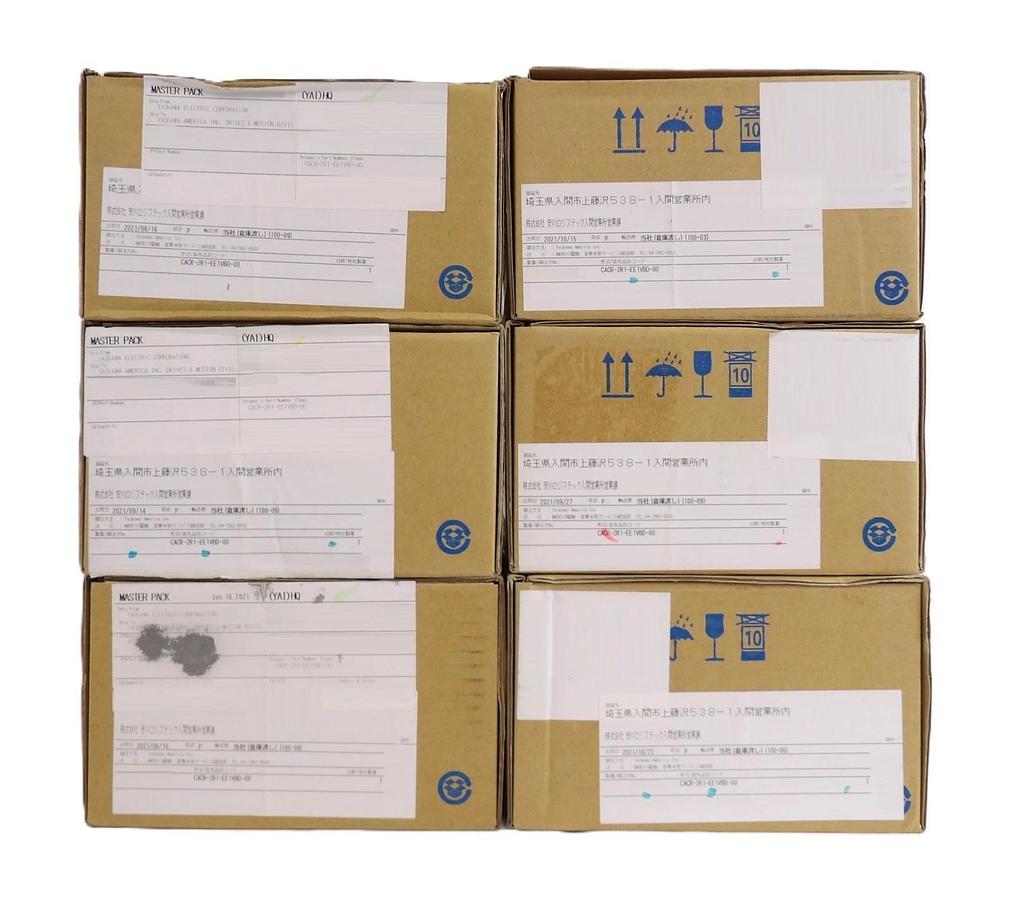 Yaskawa Electric CACR-2R1-EE1VBD-00 Servo Drive SERVOPACK Lot of 6 New