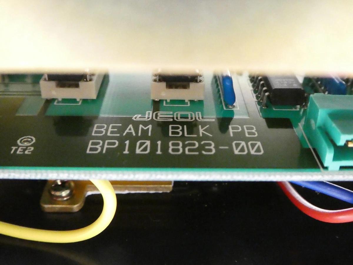 Used JEOL BP101823-00 Beam BLK PCB Assembly TEM SEM Spare Surplus