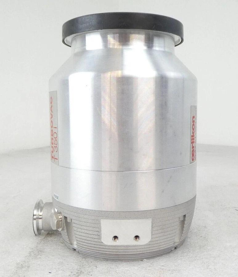 Used TURBOVAC T 350i Leybold 830050V1000 Turbomolecular Pump Connector Tested Working