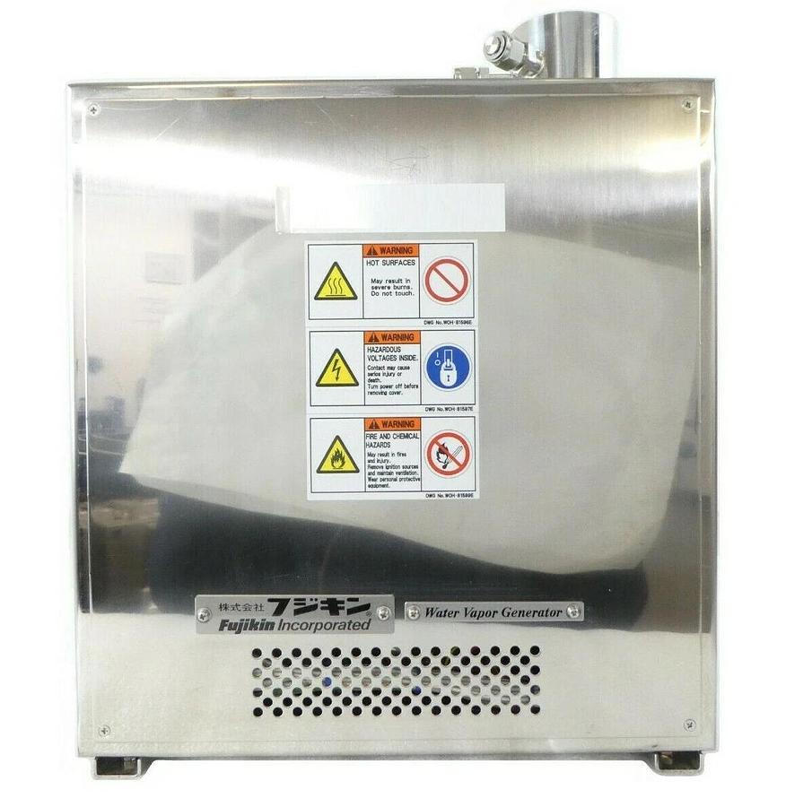 Used Fujikin WVG-SC-O2V1C1A-L-V-B-IT Water Vapor Generator TEL Tokyo Electron Working