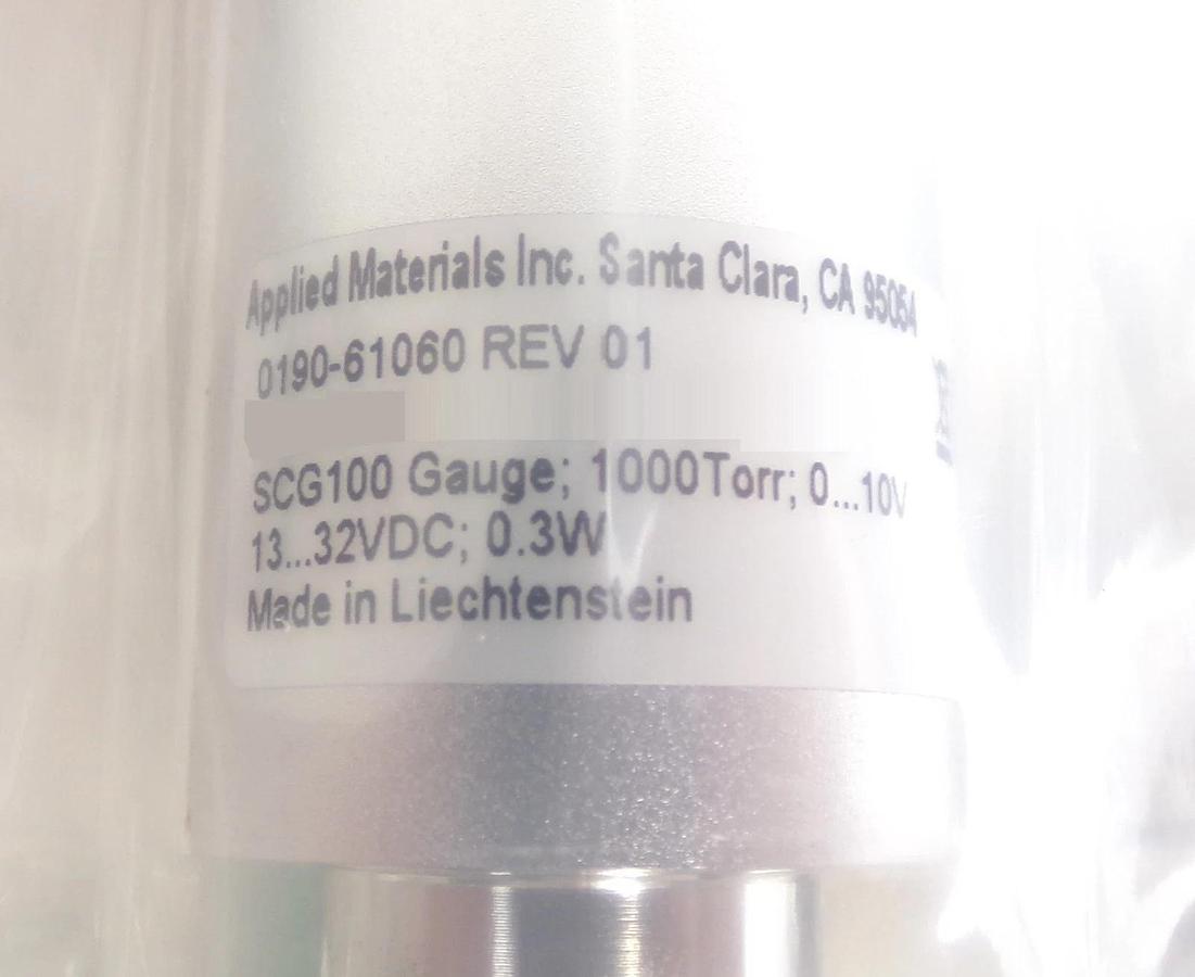 AMAT Applied Materials 0190-61060 Pressure Gauge SCG100 New
