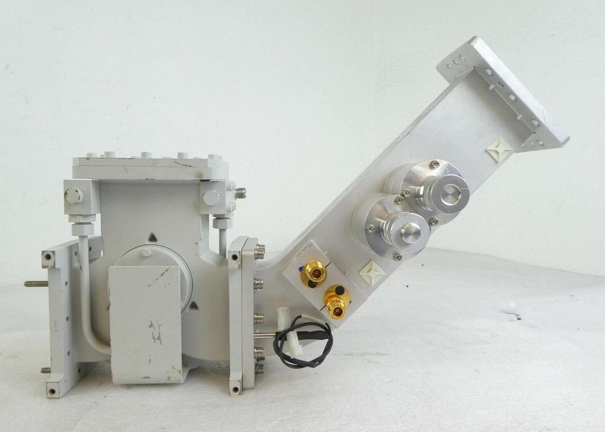 Used ASTeX C13477 Magnetron Waveguide Assembly D13604 with Adjustable Tuners Working