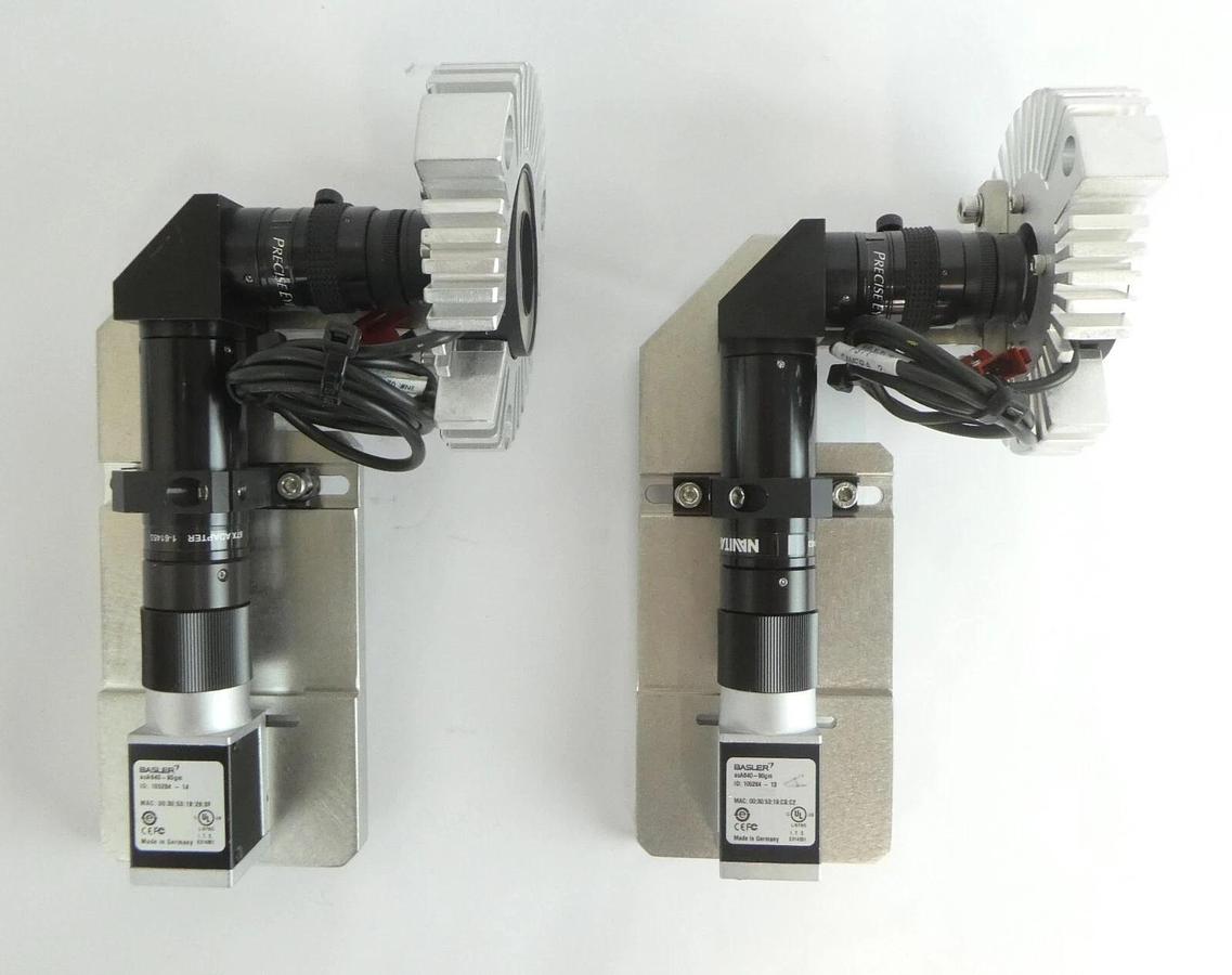 Used Navitar 1-61453 Precise Eye Industrial Camera acA640-90gm Lot of 6 Working