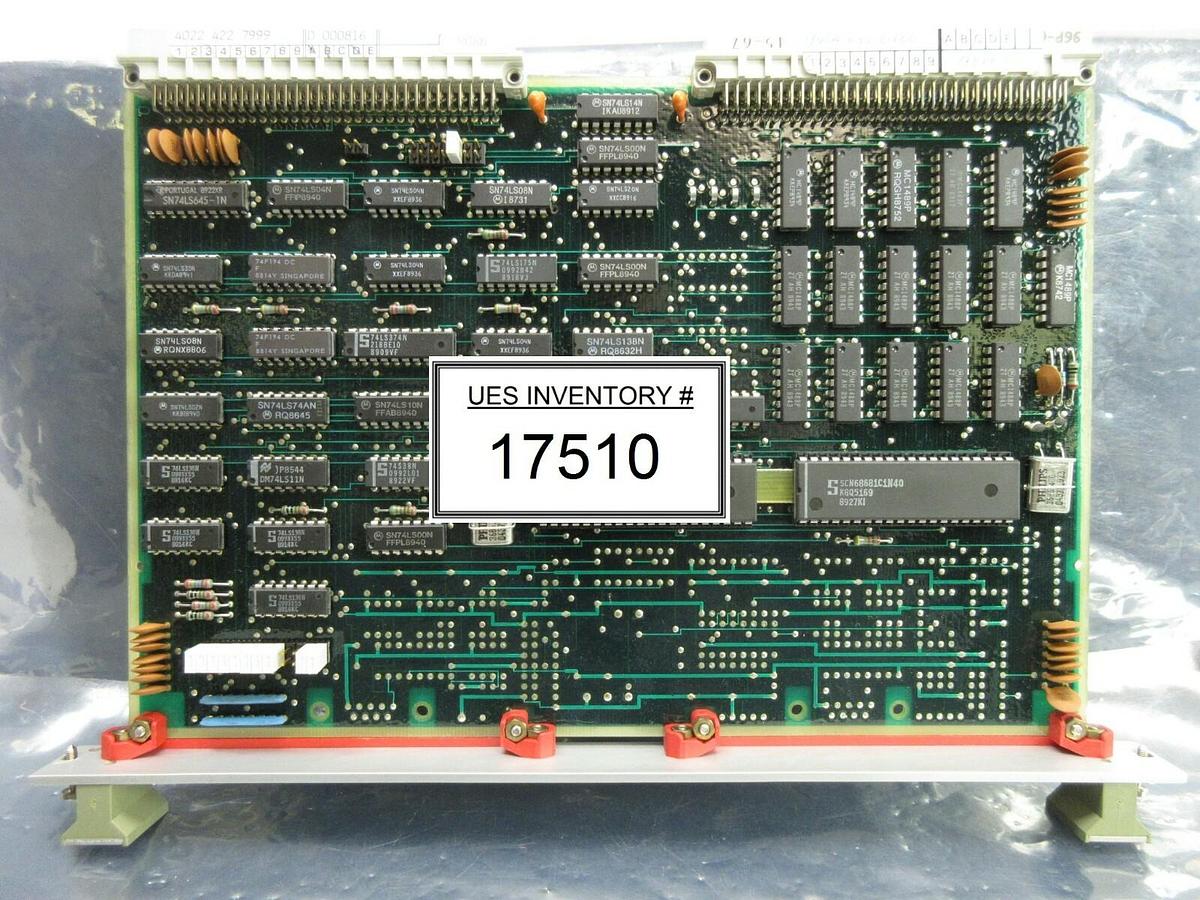 Used Philips PG 3301 COM 4A Processor PCB Card ASML 4022.422.7999 PAS 5000/2500 Used