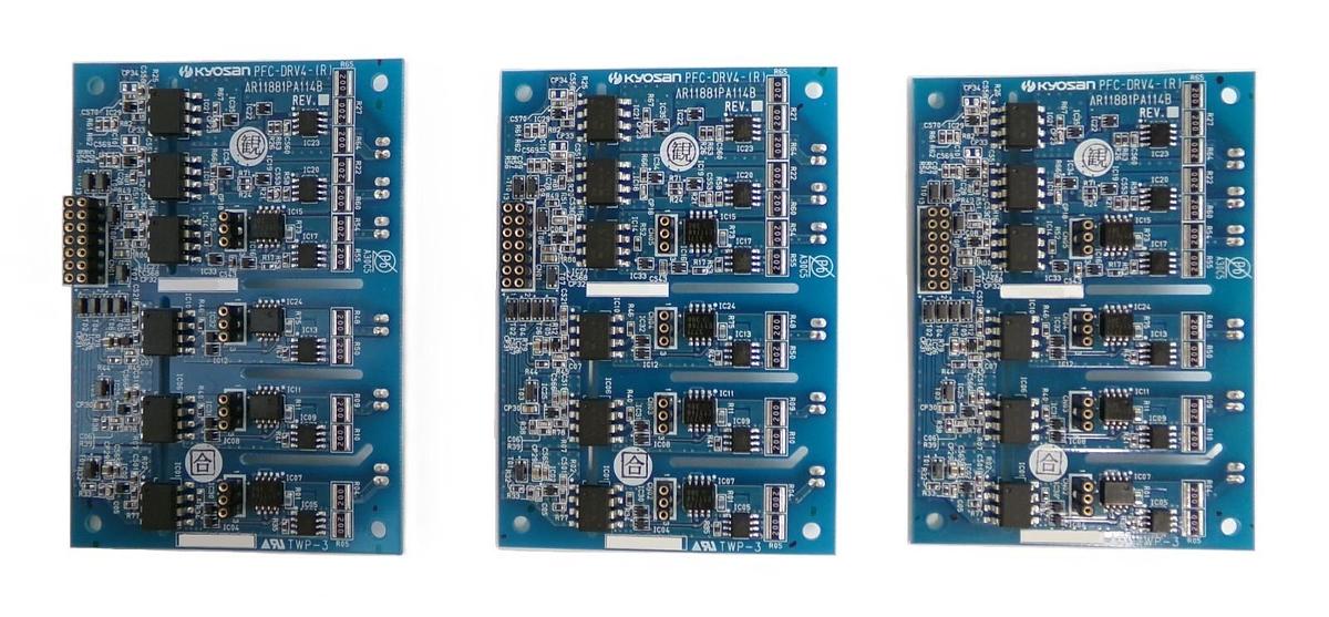 Used Kyosan Electric AR11881PA114B PCB PFC-DRV4-(R) Reseller Lot of 3 Working Spare