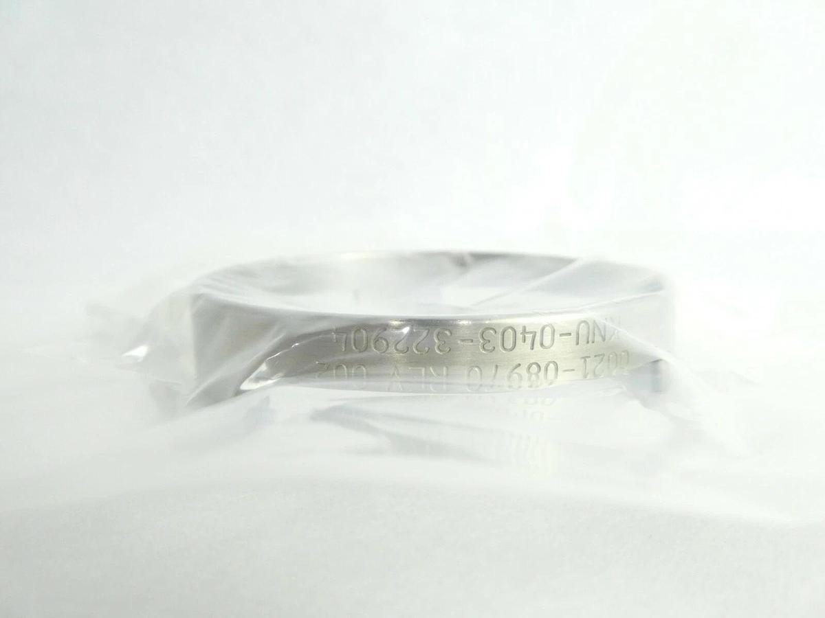 Refurbished AMAT Applied Materials 0021-08970 Nickel Lock Ring Reseller Lot of 4 Refurbished