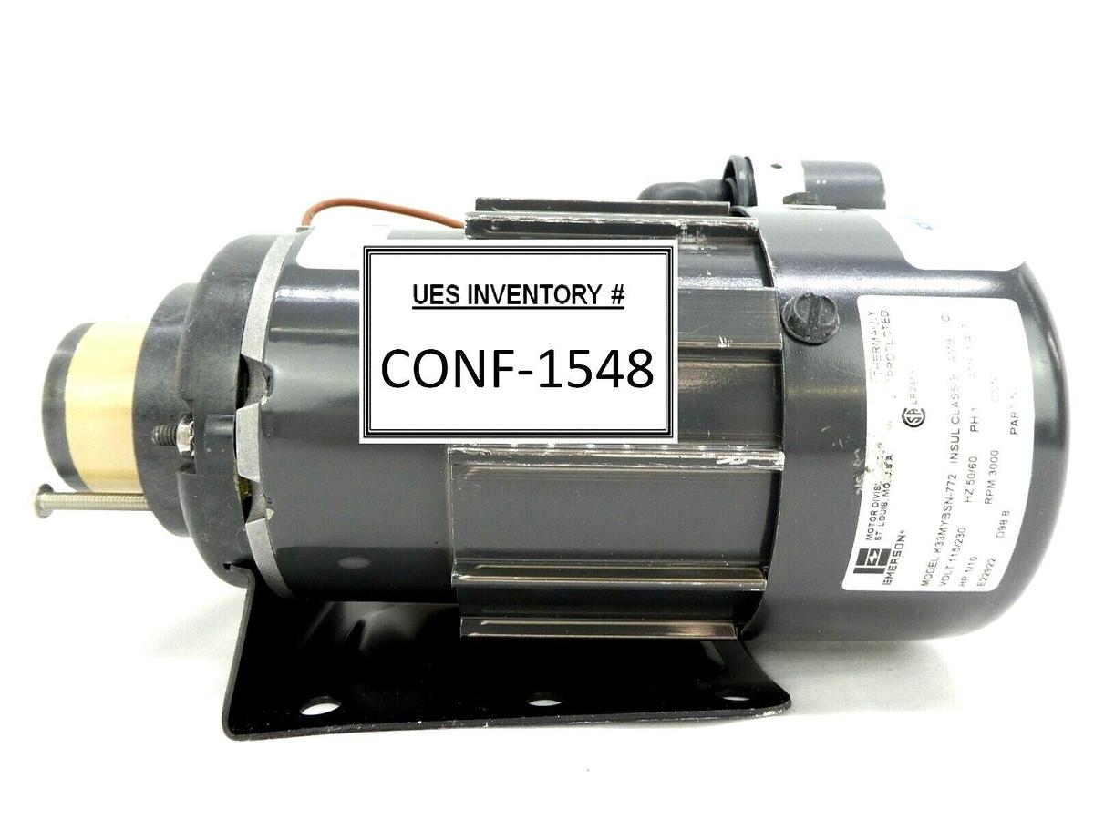 Used Micropump 20045 Pump 000-645-000 with Emerson K33MYB5N-772 Motor Working Surplus