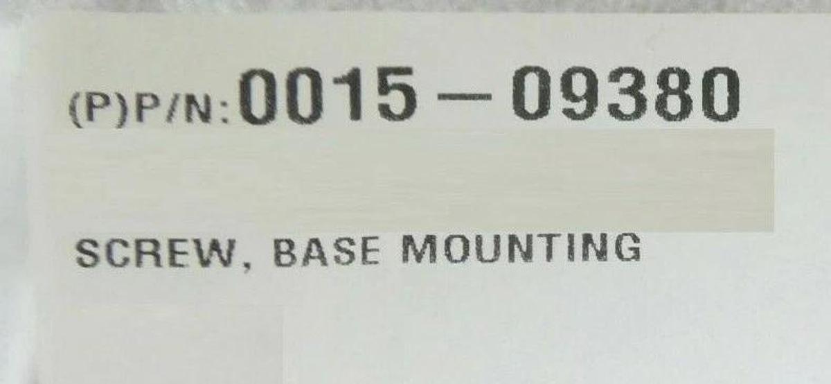 AMAT Applied Materials 0015-09380 Base Mounting Screw Lot of 4 New Surplus