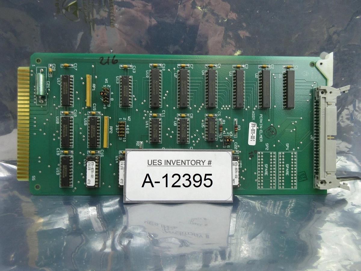 Used Perkin-Elmer 851-9993 Interface PCB Card 879-8076-002 Rev. C SVG ASML 90S Used