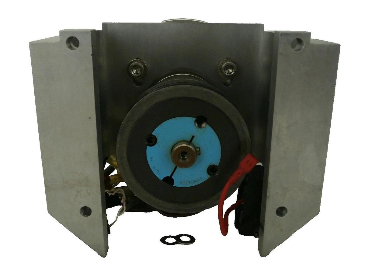 Used Kollmorgen 00-01607-043 DC Disc Servo Motor Assembly Nordiko 9550 Working
