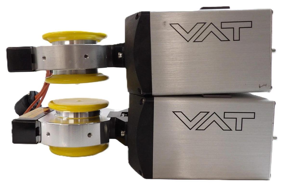 Used VAT Butterfly Control Valve Series 612 Lot of 2 Working