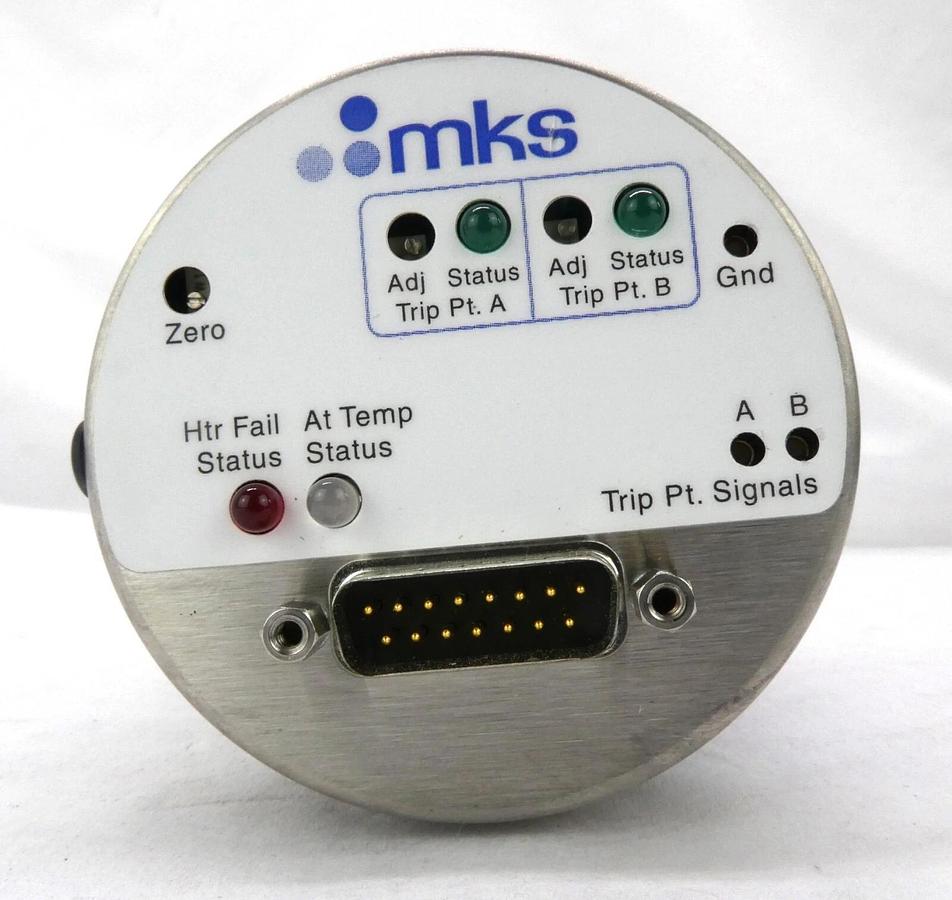 Used MKS Instruments 631D13T8FHBB Baratron Capacitance Manometer Type 631 Working