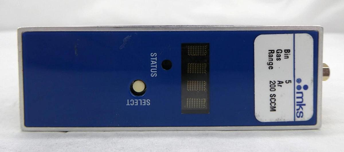 Used MKS Instruments P4B-31793 Mass Flow Controller MFC Ar Lot of 2 Working