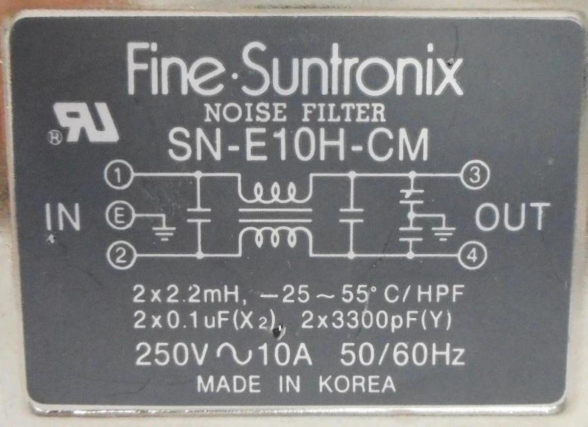 Used Fine Suntronix SN-E10H-CM Noise Filter Reseller Lot of 12 Used Working