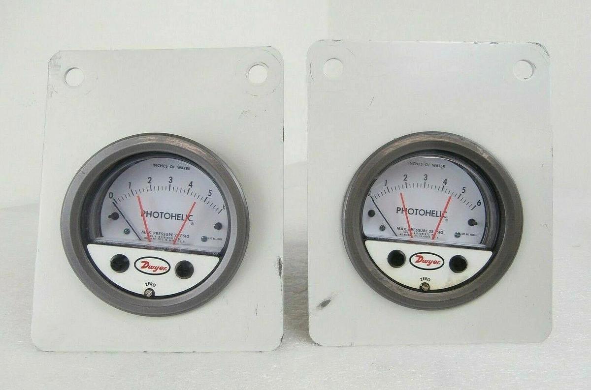 Used Dwyer Instruments Series A3000 A3001 C and A3006 Reseller Lot of 4 Working Spare