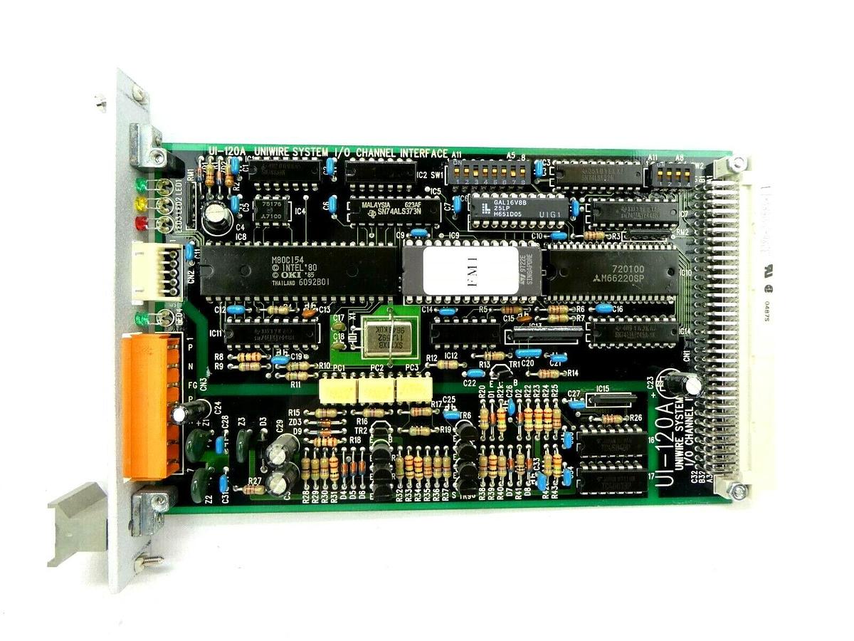 Used Kuroda UI-120A Uniwire System I/O Channel Interface 3286-000684-11 Working