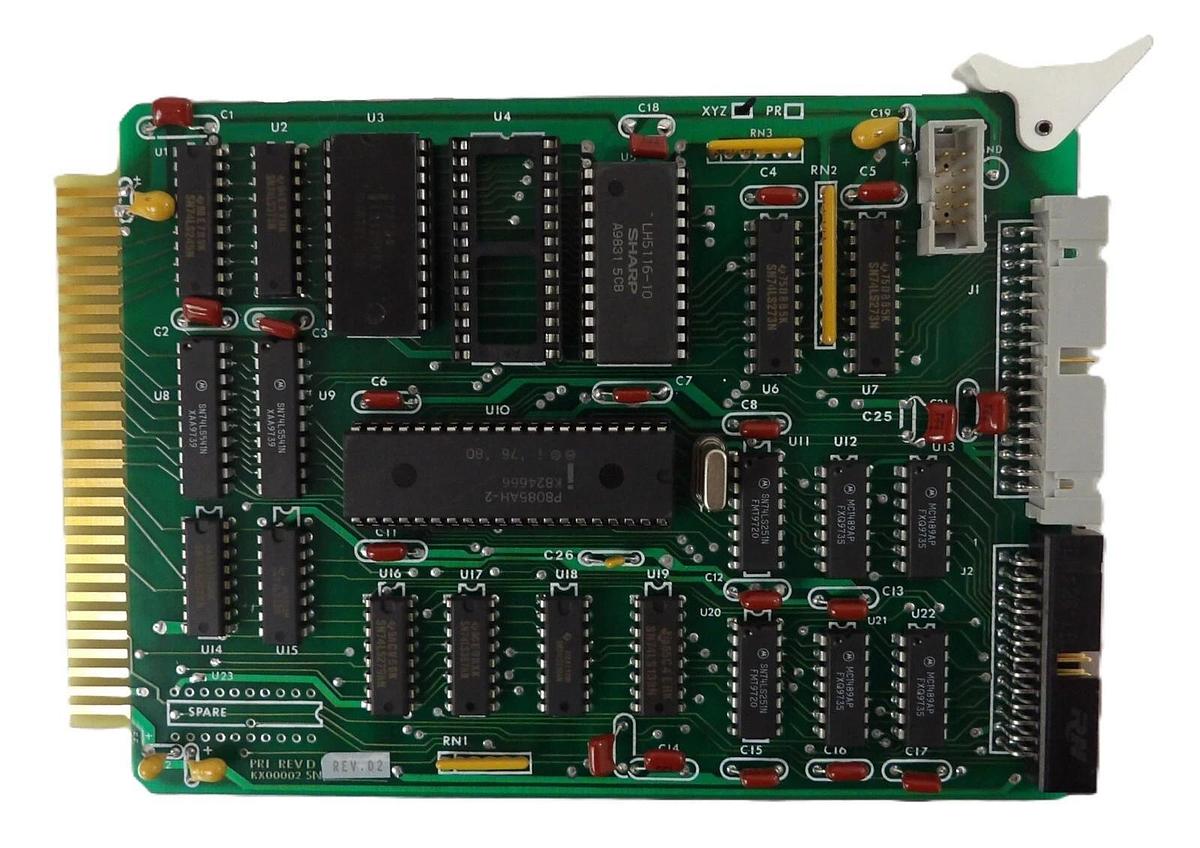 Used PRI Automation BM70020 XYZ Controller PCB Card KX00002 Brooks Working Surplus