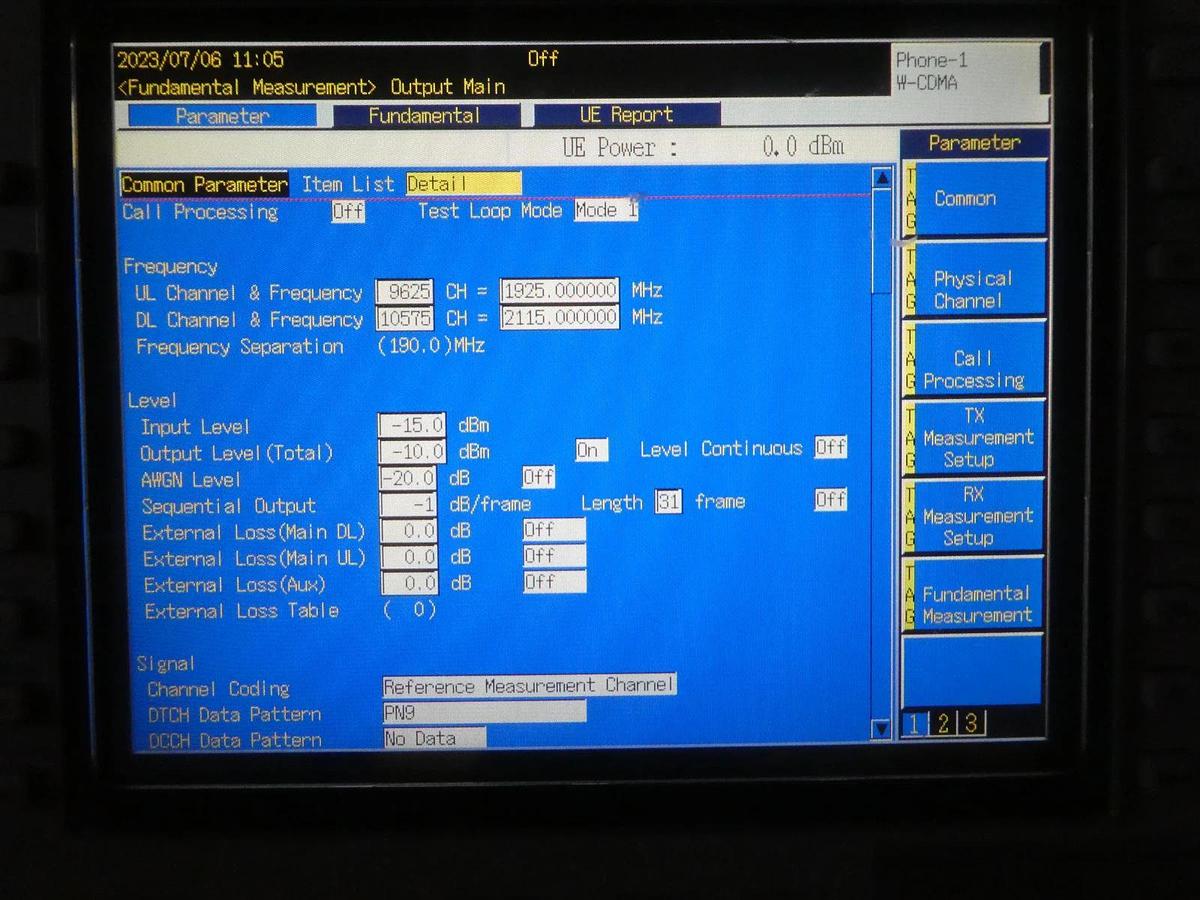 Used Anritsu MT8820A Radio Communication Analyzer 30MHz-2.7GHz Bent Connectors Spare