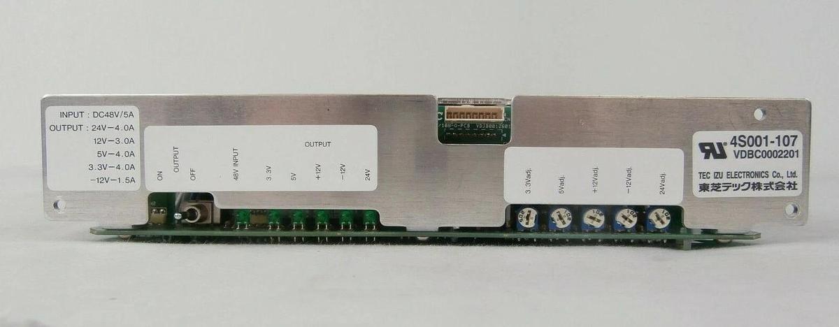 Used Tec Izu Electronics VDBC0002201 Power Supply PCB Card Nikon 4S001-107 Working