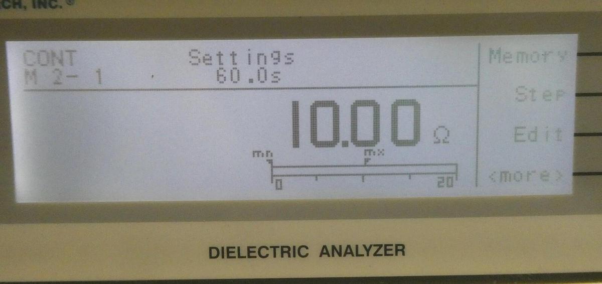 Used Associated Research 7620 Dielectric Analyzer Tester Untested As-Is