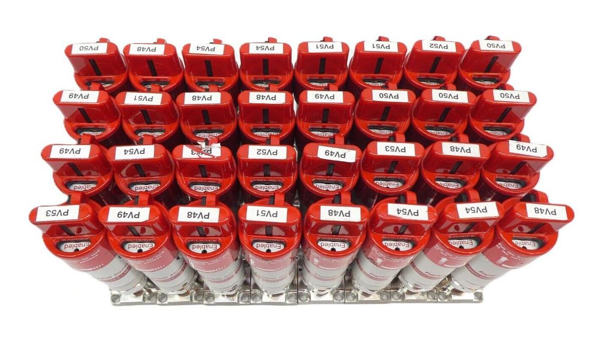 Used Fujikin 3870-04730 Hybrid Diaphragm Valve Reseller Lot of 32 Working Surplus
