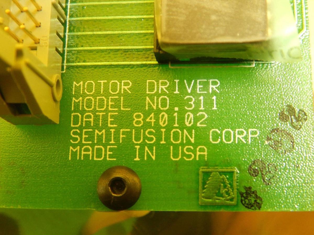Used Semifusion 311 Motor Driver PCB Card Ultratech UltraStep 1000 Used Working