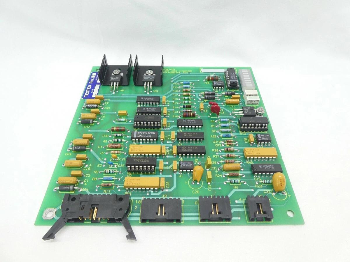 Used Varian Semiconductor VSEA D-E15000710 Load Lock Interface PCB Rev. 5 Working